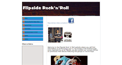Desktop Screenshot of flipsiderocknroll.co.uk